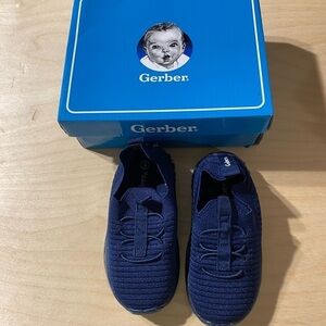 Gerber Navy Knit Sneaker size 9M (HS)